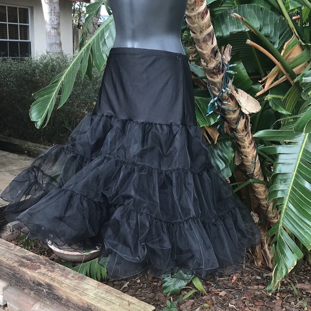 Vintage ballet core tulle crinoline